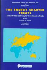 The Energy Charter Treaty, an East-West Gateway for Investment an