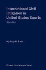 International Civil Litigation in United States Courts3rd Edition