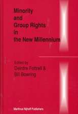 Minority and Group Rights in the New Millennium