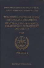 Pleadings, Minutes of Public Sittings and Documents / Mémoires, procès-verbaux des audiences publiques et documents, Volume 1 (1997)