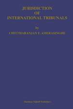 Jurisdiction of International Tribunals