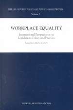 Workplace Equality: International Perspectives on Legislation, Policy and Practice