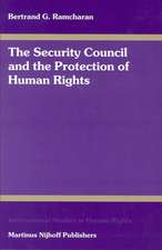 The Security Council and the Protection of Human Rights