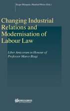 Changing Industrial Relations and Modernisation of Labour Law: Liber Amicorum in Honour of Professor Marco Biagi