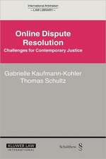 Online Dispute Resolution