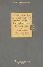 Uniform Law for International Sales Under the 1980 United Nations Convention