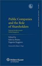 Public Companies and the Role of Shareholders