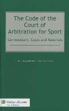 Code of the Court of Arbitration for Sport