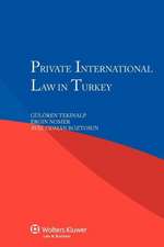 Private International Law in Turkey