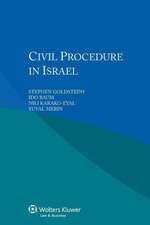 Civil Procedure in Israel