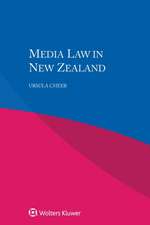 Media Law in New Zealand