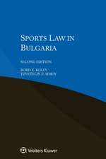 Sports Law in Bulgaria