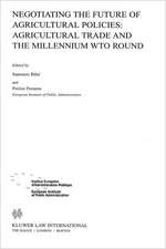 Negotiating the Future of Agricultural Polices: Agricultural Trade and the Millennium Wto Round