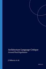 Architecture Language Critique: Around Paul Engelmann