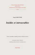 Inedits Et Introuvables