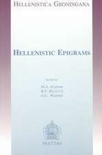 Hellenistic Epigrams