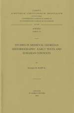 Studies in Medieval Georgian Historiography