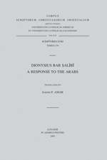 Dionysius Bar Salibi: A Response to the Arabs