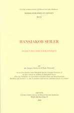 Hansjakob Seiler. Notice Bio-Bibliographique Suivie D'Un Entretien Entre Hansjakob Seiler Et Jacques Francois, Et de Deux Exposes de Synthese de Hansj