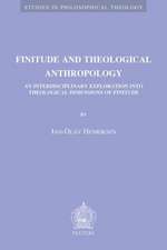 Finitude and Theological Anthropology: An Interdisciplinary Exploration Into Theological Dimensions of Finitude