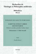 Durandi de Sancto Porciano Scriptum Super IV Libros Sententiarum. Buch II, DD. 1-5