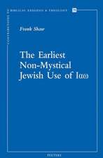 The Earliest Non-Mystical Jewish Use of Iao