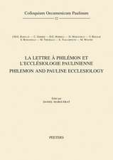 La Lettre a Philemon Et l'Ecclesiologie Paulinienne / Philemon and Pauline Ecclesiology