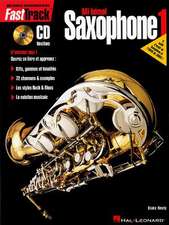 Fasttrack Alto Saxophone Method - Book 1 - French Edition