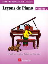 Piano Lessons Book 2 - French Edition: Hal Leonard Student Piano Library