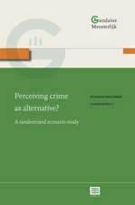 Perceiving Crime as Alternative?