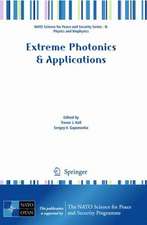 Extreme Photonics & Applications