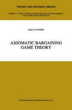 Axiomatic Bargaining Game Theory