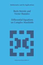 Differential Equations on Complex Manifolds