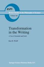 Transformation in the Writing: A Case of Surrender-and-Catch