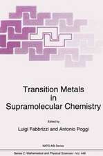 Transition Metals in Supramolecular Chemistry