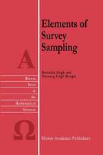 Elements of Survey Sampling