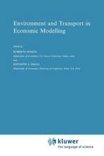 Environment and Transport in Economic Modelling