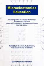 Microelectronics Education: Proceedings of the 3rd European Workshop on Microelectronics Education