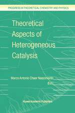 Theoretical Aspects of Heterogeneous Catalysis