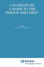 Can Death Be a Harm to the Person Who Dies?