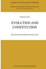 Evolution and Constitution: The Evolutionary Selfconstruction of Law