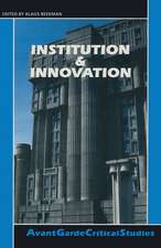 Institution & Innovation