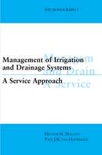 Management of Irrigation and Drainage Systems