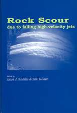 Rock Scour Due to Falling High-Velocity Jets