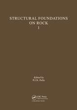 Structural Foundations on Rock, volume 1: Proceedings of the International Conference, Sydney, 7-9th May 1980