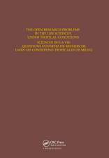 The Open Research Problems in the Life Sciences under Tropical Conditions: Proceedings of an international conference, Fort-de-France, 15-18 October 1985