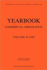 Yearbook Commercial Arbitration, 1985