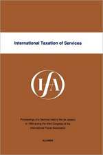 International Taxation of Services