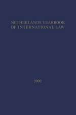 Netherlands Yearbook of International Law:2000