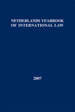 Netherlands Yearbook of International Law - 2007